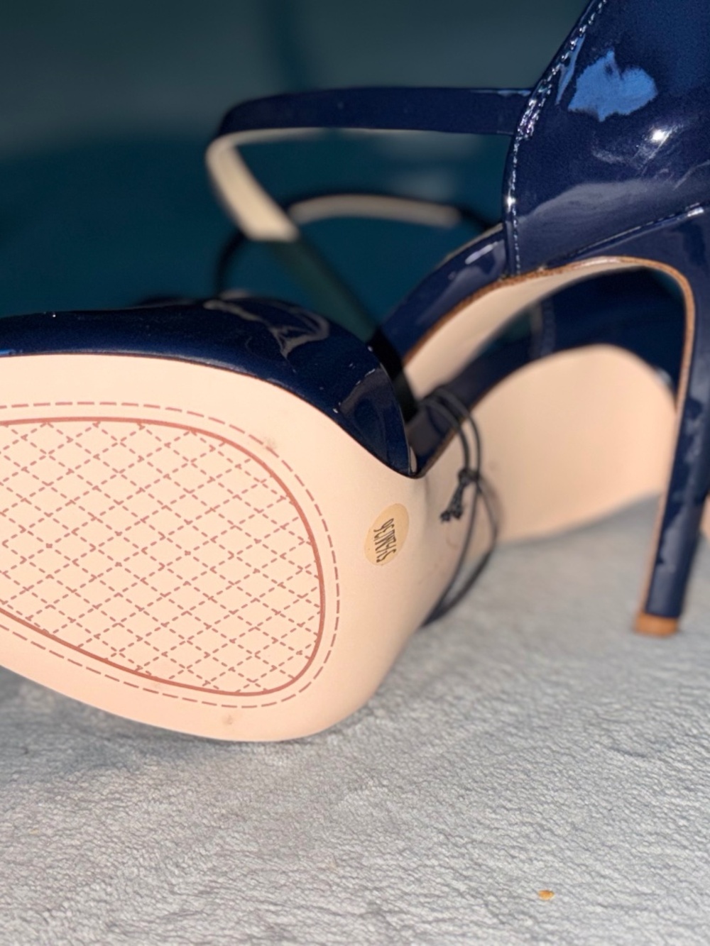 Navy blue heels